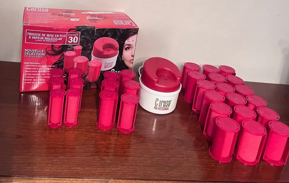 CARUSO ProSet 30 Rollers Curlers Professional Molecular Steam Hairsetter 561030